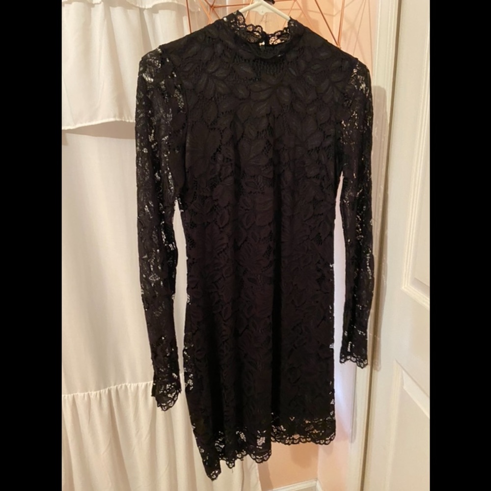 Black Lace Dress